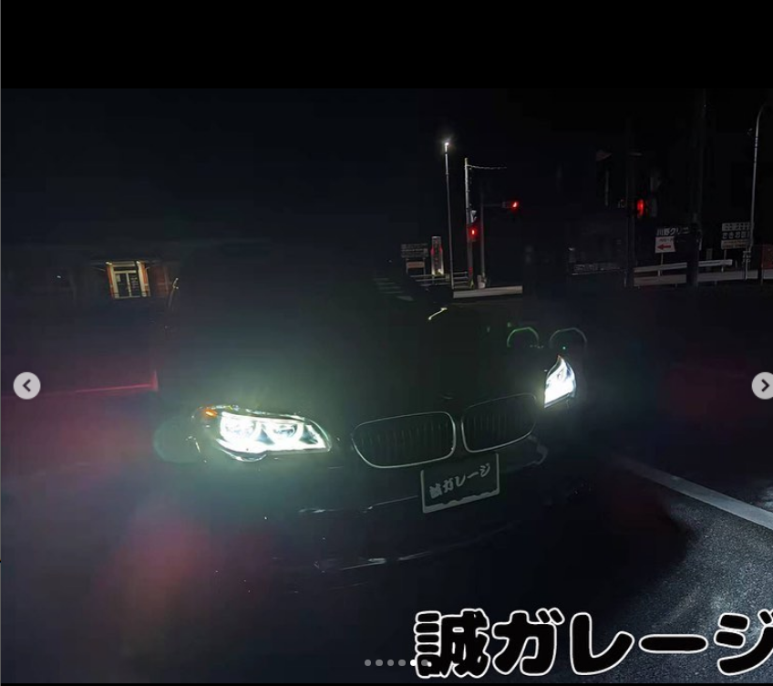 BMW M5 F10 コーナリングリンクライトエラーコーディング&ヘッドライト交換